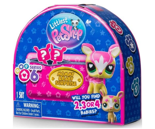 Littlest Pet Shop Prekvapenie mama a bábika súprava 6. séria 1ks
