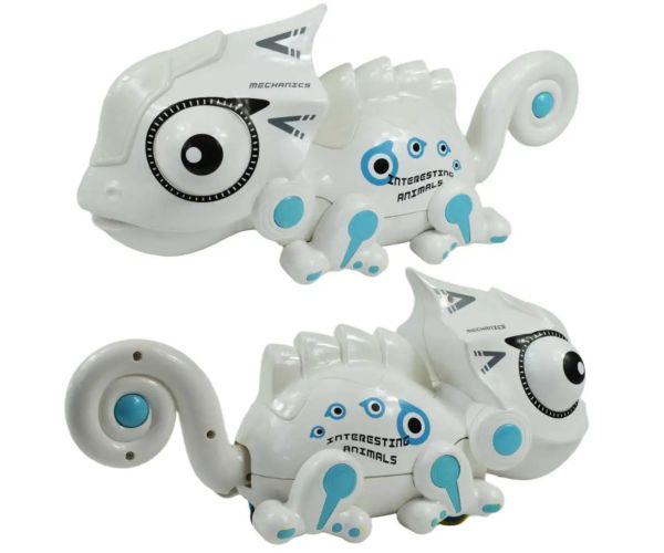 RC Chameleón na diaľkové ovládanie so zvukom a 5 druhmi svetelných efektov 27MHz 33cm