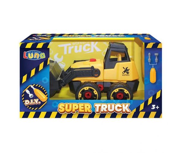 Super Truck čelný nakladač so skrutkovačom