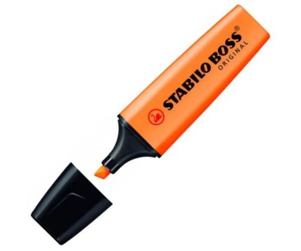 Stabilo: BOSS Original zvýrazňovač v oranžovej farbe 2-5mm