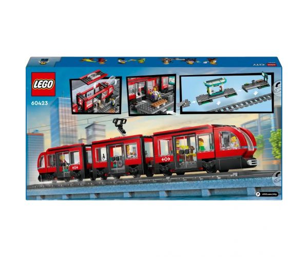 LEGO® City: Mestskej električky a zastávky (60423)