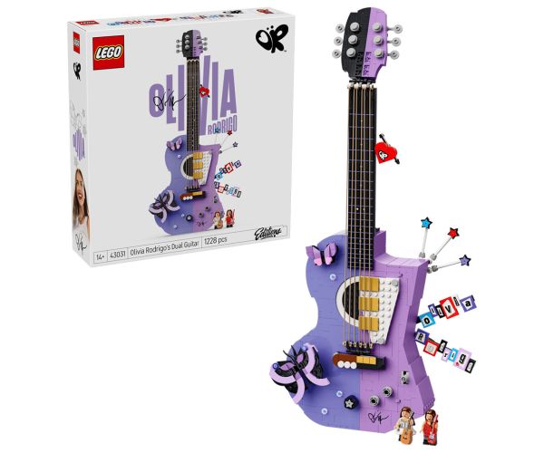 LEGO® Editions: gitara Olivie Rodrigo s dvojitým štýlom (43031)
