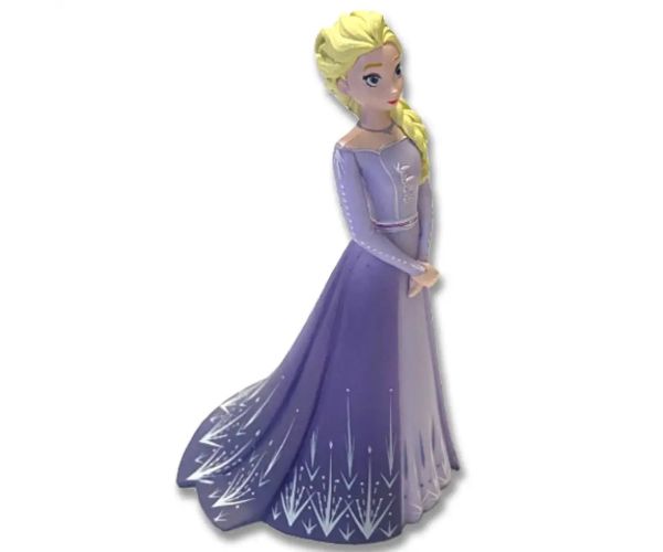 Ľadové kráľovstvo 2: Princezná Elsa figúrka vo fialových šatách - Bullyland