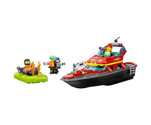 LEGO® City: Požiarna loď (60373)