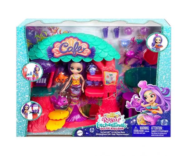 Enchantimals: Podvodná kaviareň, hrací set - Mattel