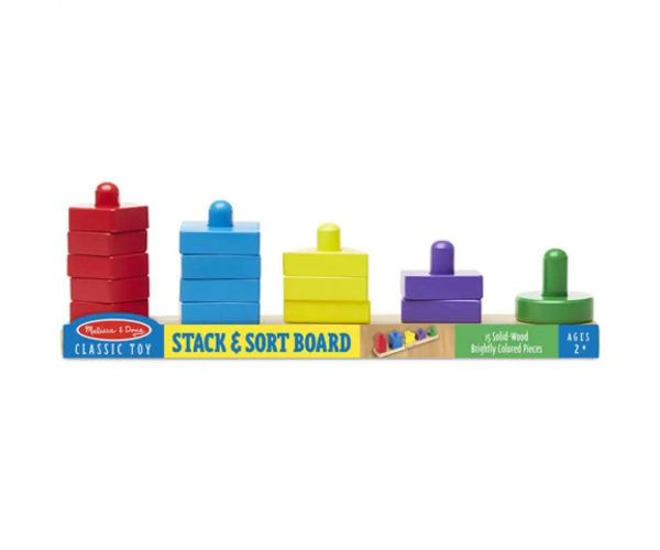 Tvorivý vežový stavebník z dreva - Melissa & Doug