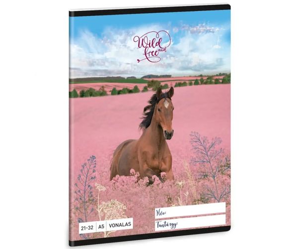 Ars Una: Wild and Free linajkovaný zošit A/5