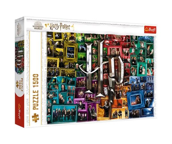 Čarodejnícky svet Harry Pottera Wizarding World 1500ks puzzle - Trefl
