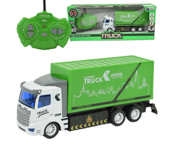 RC smetiarske auto so svetlom na diaľkové ovládanie 1/48