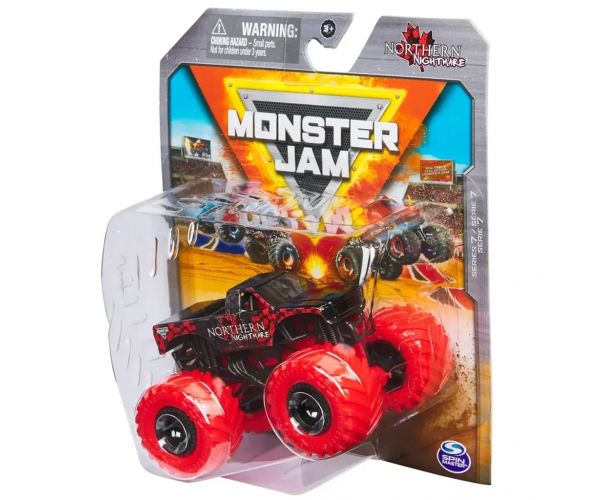 Monster Jam: Northern Nightmare monster truck autíčko – 1/64 – Spin Master