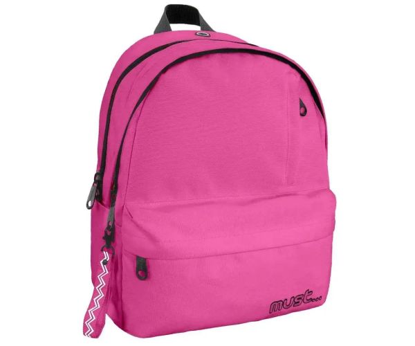 Must: Zaoblená školská taška so 4 priehradkami 32x19x42cm