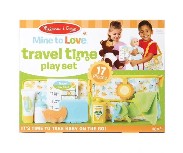 Babák és babaházak - Babával utazunk játék szett - Melissa & Doug