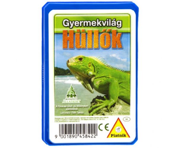 Hüllők kártyacsomag (Budapesti állatkert) - Piatnik