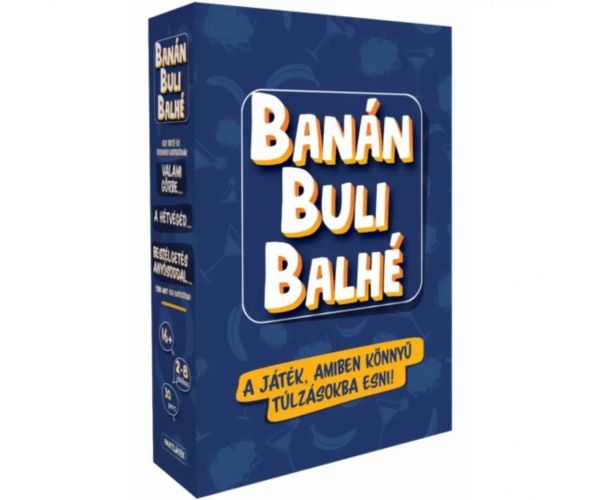Banán, buli, balhé társasjáték