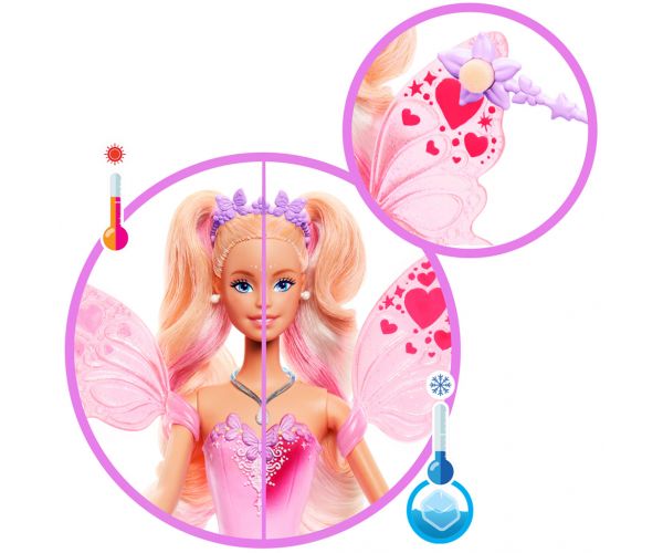 Barbie: Színváltós tündér baba - Mattel