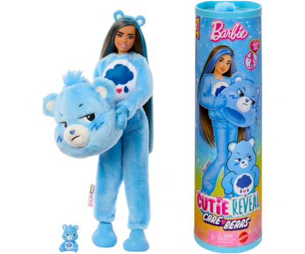 Barbie: Cutie Reveal meglepetés baba Gondos Bocsok - Morcika Bocs - Mattel