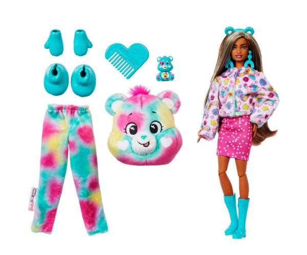 Barbie: Cutie Reveal meglepetés baba Gondos bocsok 2. széria - Good Vibes bocs - Mattel