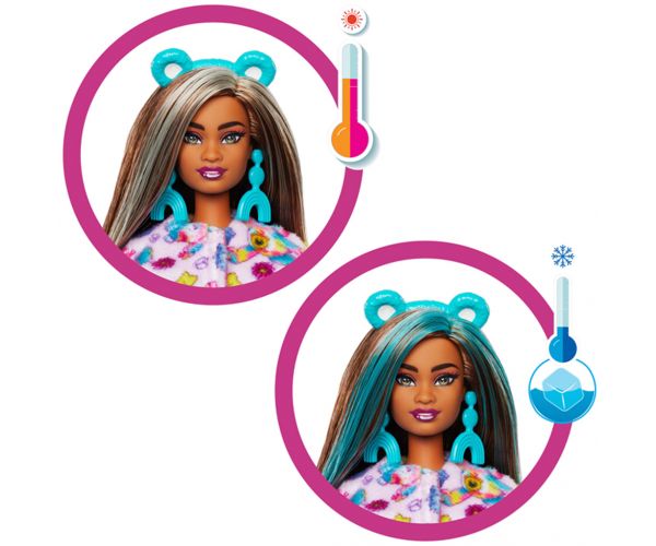 Barbie: Cutie Reveal meglepetés baba Gondos bocsok 2. széria - Good Vibes bocs - Mattel