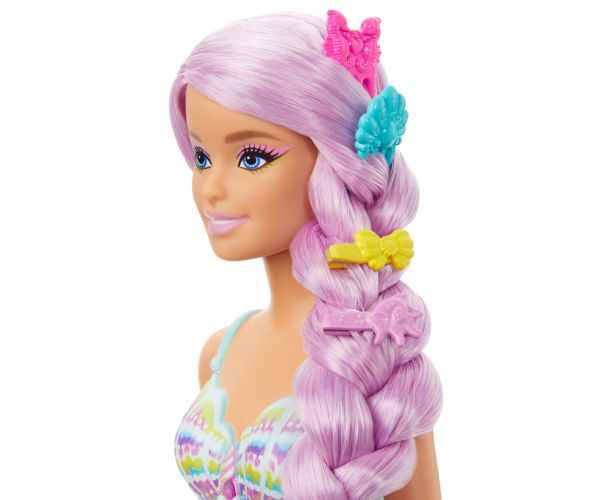 Barbie Dreamtopia: Varázslatos frizura sellő baba 2024 - Mattel