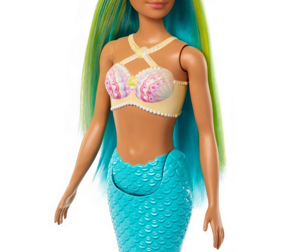 Barbie Dreamtopia: Sellő baba kék hajjal és uszonnyal - Mattel