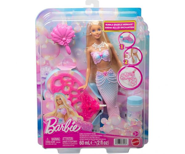 Barbie Dreamtopia Buborékvarázs sellő - Mattel