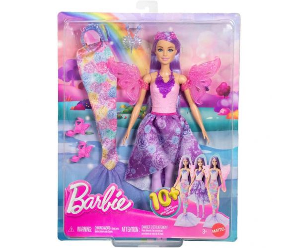 Barbie Dreamtopia Átváltozó hercegnő - Mattel