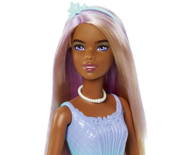 Barbie Dreamtopia: Hercegnő baba kék-lila pillangós ruhában - Mattel