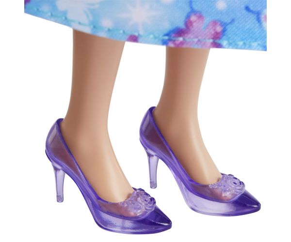 Barbie Dreamtopia: Hercegnő baba kék pillangós ruhában - Mattel