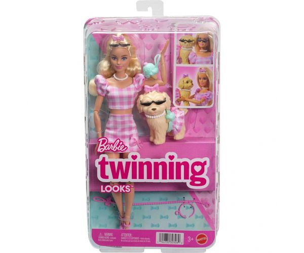 Barbie: Kiskedvenc Divatduó játékszett rózsaszín színben - Mattel