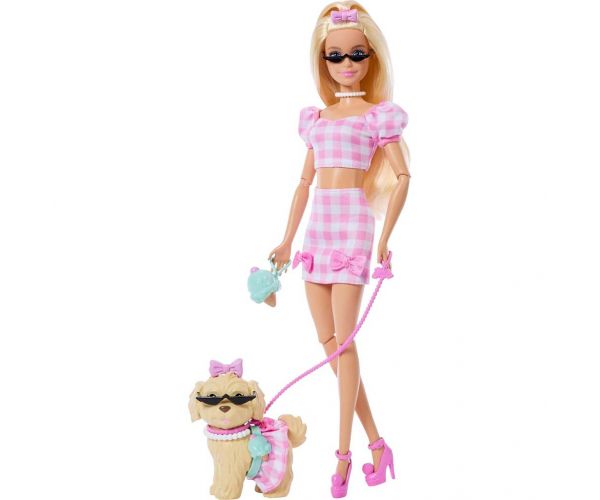 Barbie: Kiskedvenc Divatduó játékszett rózsaszín színben - Mattel