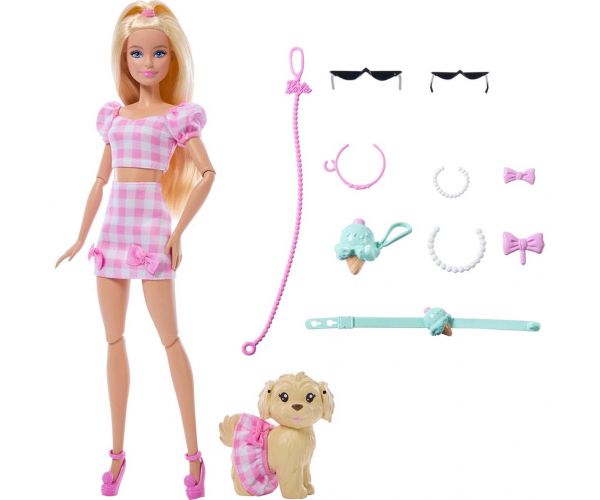 Barbie: Kiskedvenc Divatduó játékszett rózsaszín színben - Mattel
