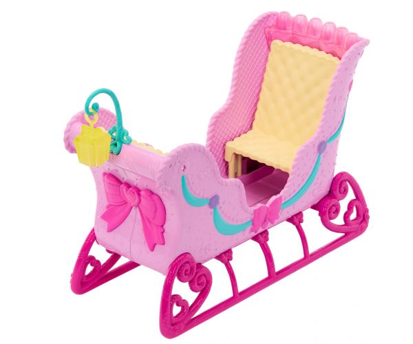 Barbie Diótörő - Havas Szán Készlet Paripával - Mattel