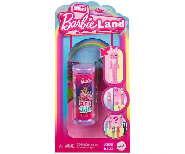 Barbie: Mini BarbieLand - Cutie Reveal meglepetés baba - Mattel
