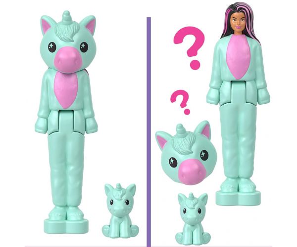 Barbie: Mini BarbieLand - Cutie Reveal meglepetés baba - Mattel