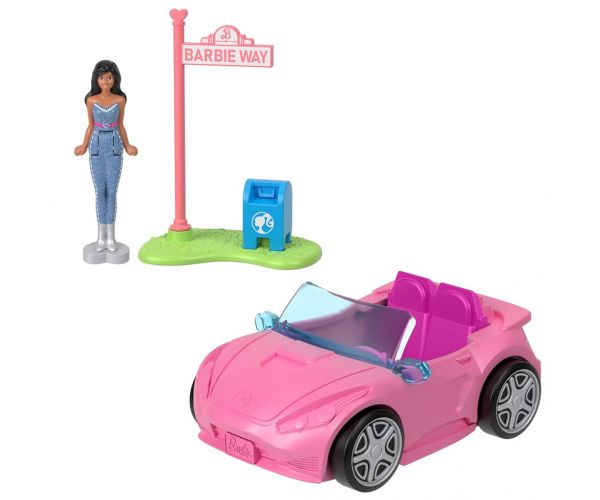 Barbie: Mini BarbieLand járművek - Álom autó szett - Mattel