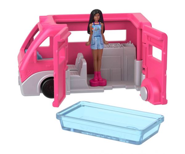 Barbie: Mini BarbieLand járművek - Álom lakóautó szett - Mattel