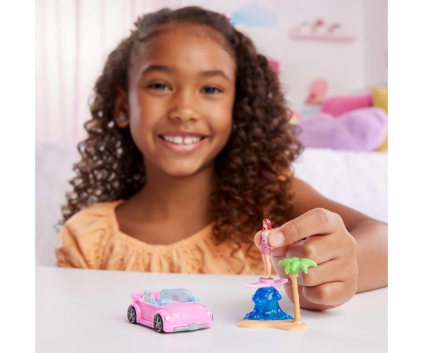Barbie: Mini BarbieLand jármű - Kabrió -Mattel