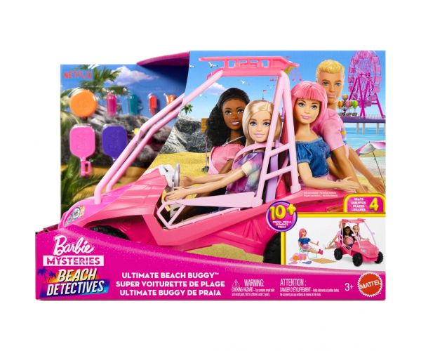Barbie Mysteries: Beach Detectives strandjárgány - Mattel