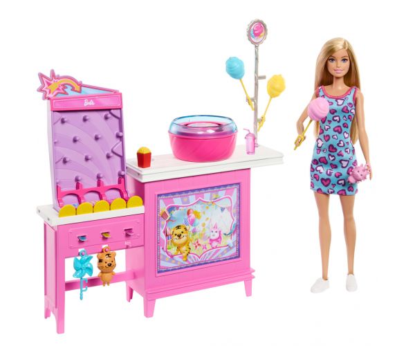 Barbie Mysteries: Beach Detectives - Vattacukor stand játékszett babával - Mattel