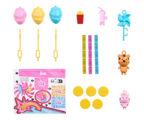 Barbie Mysteries: Beach Detectives - Vattacukor stand játékszett babával - Mattel