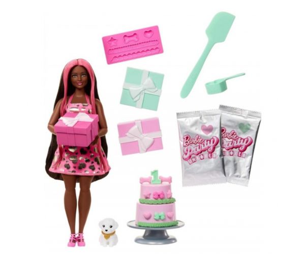 Barbie: Party Reveal Meglepetés szett - Mattel