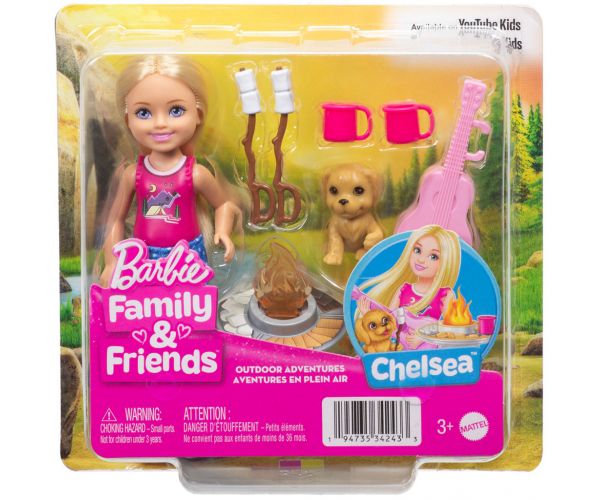 Barbie: Chelsea baba grillparty játékszett - Mattel