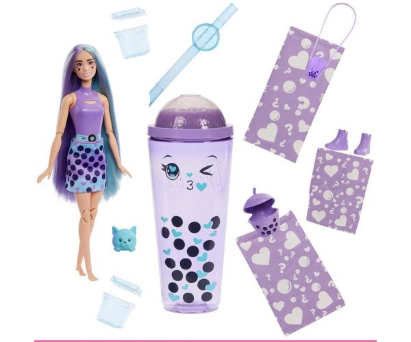 Barbie: Slime Reveal Bubi buli Lila baba - Mattel