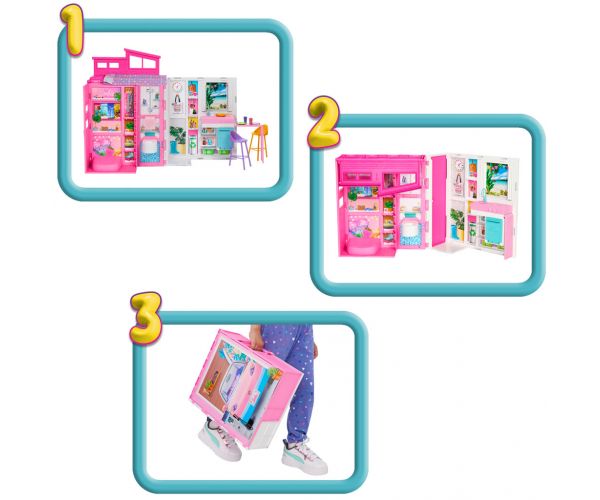 Barbie: Együtt a Földért álomház kiegészítőkkel - Mattel