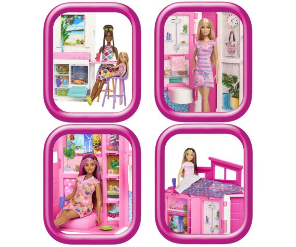 Barbie: Együtt a Földért álomház kiegészítőkkel - Mattel