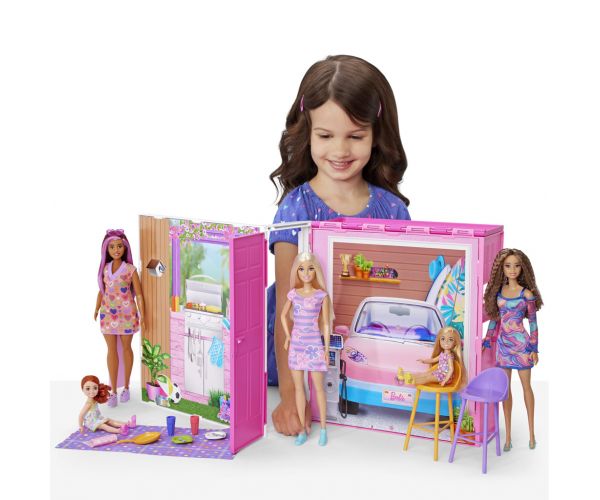 Barbie: Együtt a Földért álomház kiegészítőkkel - Mattel