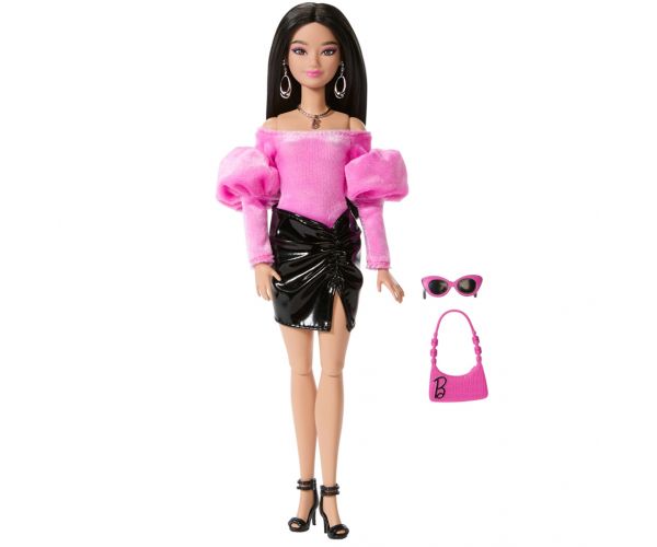 Barbie Trendi Barátnők - Fekete Miniszoknyában - Mattel