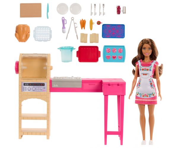 Barbie és Teresa: Álomkonyha játékszett - Mattel