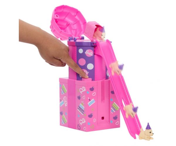 Barbie party reveal meglepetés szett csúszdával - Mattel