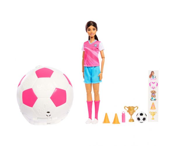 Barbie Elképesztő Karrier Baba - Focista - Mattel